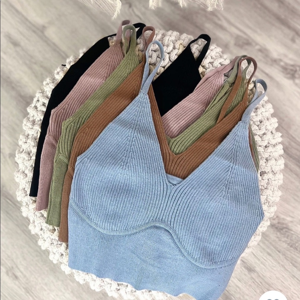 3 Corset Tanks - NWOT blue rose and mocha